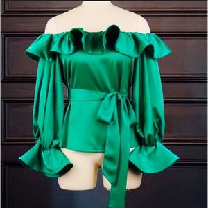Off your shoulder blouse